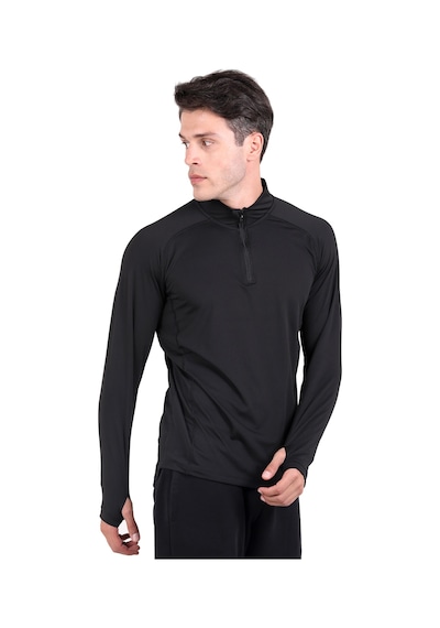 Thermoform Extreme Yarım Fermuar Sweatshirt Heat Siyah Hzt18054 R001 Siyah