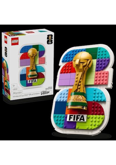Lego Editions Fıfa World Cup 2026 Official Emblem 43032