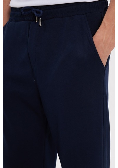 Tudors Erkek Lacivert Baggy Fit Rahat Kesim Modal Kumaş Soft Doku Beli Bağcıklı Yan Cepli Eşofman Altı-46291 Tudors Erkek Lacivert Baggy Fit Rahat Kesim Modal Kumaş Soft Doku Beli Bağcıklı Yan Cepli Eşofman Altı-46291