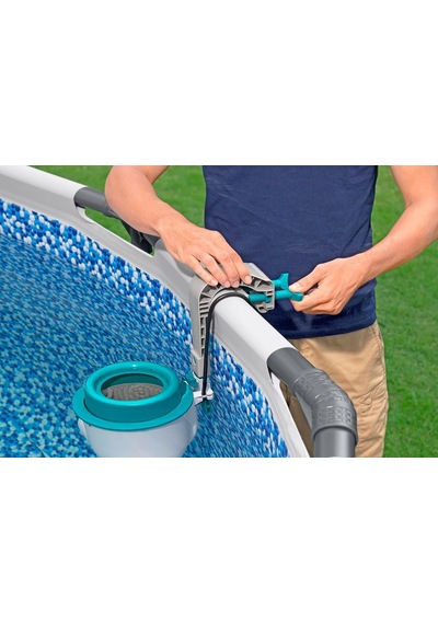 Skimatic 2 574 Litre Filtre Pompası Ve Sıyırıcı 40,5 Cm X 25 Cm X 42,5 Cm Yeşil/beyaz