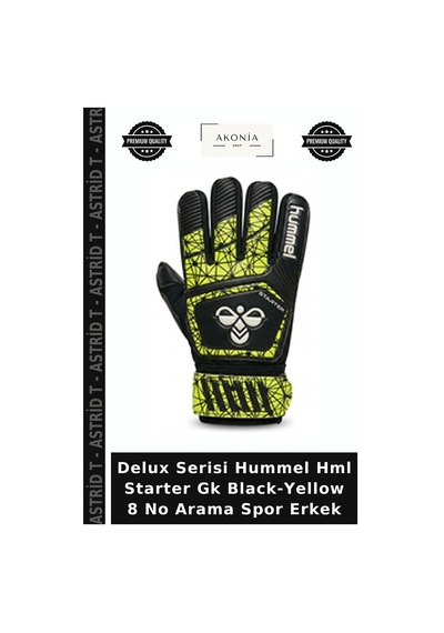 Delux Serisi Hummel Hml Starter Gk Black-yellow 8 No Arama Spor Erkek Diğer