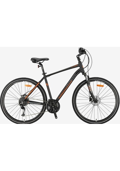 Kron Tx300 Hidrolik Disk 28 Jant Trekking Bisiklet Mat Siyah-füme-turuncu 51 Cm Siyah-Turuncu