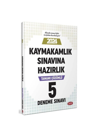 2024 Kaymakamlık Sınavına Hazırlık Deneme Ve Soru Bankası Seti