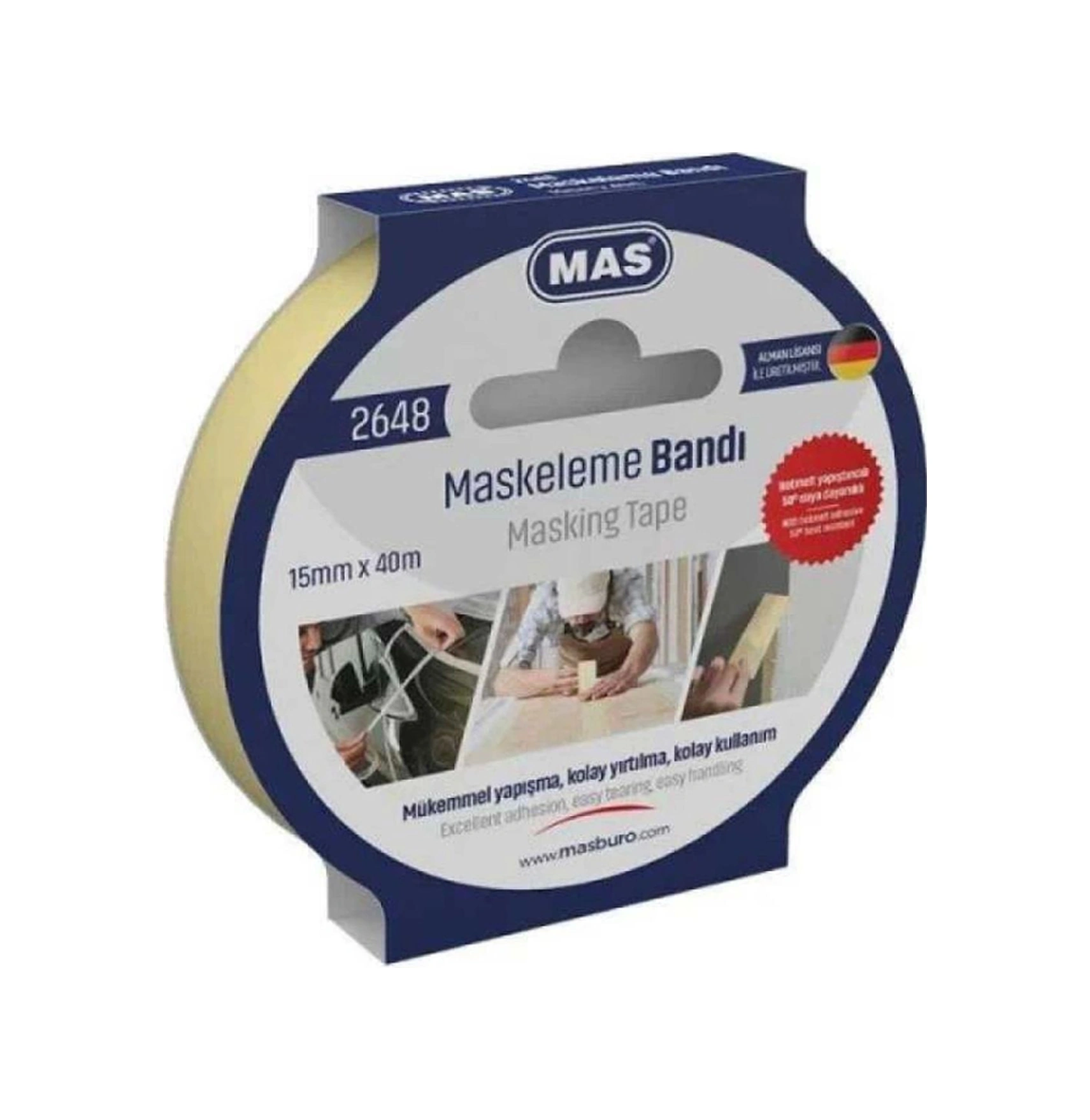 2648 Maskeleme Bandı - 15mm X 40m Diğer