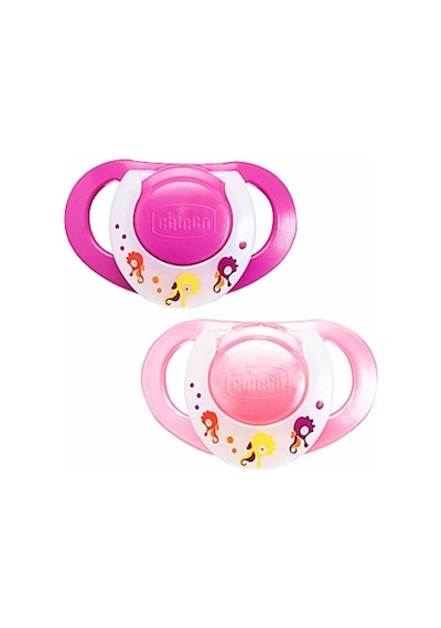 Chicco Physioring Pembe Kaucuk 4 Ay+ 2Lı Pembe