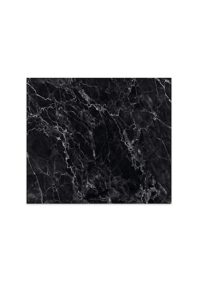 Decorıta Siyah Mermer Görünümlü / Cam Ocak Arkası Koruyucu 49,5cm X 76cm Diğer