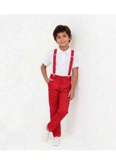 Nacar Store Erkek Çocuk Kırmızı Pantolon Ve Askı -beyaz Yakalı Tişört Takım 23 Nisan-29 Ekim Ve Özel Günler Kırmızıpantolon-kırmızıaskı-beyazpoloyaka Nacar Store Erkek Çocuk Kırmızı Pantolon Ve Askı -beyaz Yakalı Tişört Takım 23 Nisan-29 Ekim Ve Özel Günler Kırmızıpantolon-kırmızıaskı-beyazpoloyaka