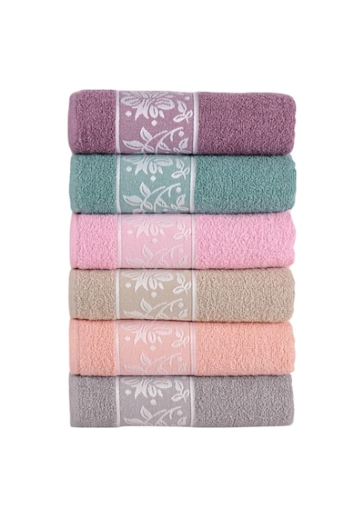 Sare Organik Pamuklu 6 Adet El-yüz Havlu Seti 50x90 Cm Sku: Smg8690010167774 Açık Bej