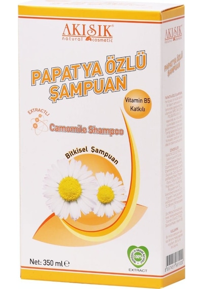 Papatya Özlü Şampuan 350 ML Bitkisel Şampuan