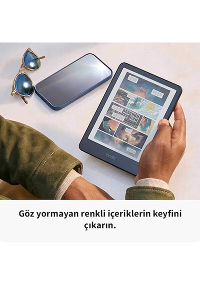 Amazon Kindle 7 Colorsoft 16 GB E-Kitap Okuyucu Reklamsız Siyah