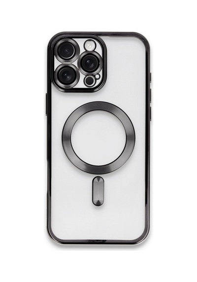 Apple Uyumlu iPhone 16 Pro Max Uyumlu Kılıf Kross Magneticsafe Kapak - Siyah