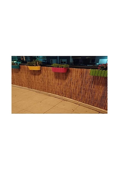 1 X 5 Metre Kamış Hasır Bahçe Çiti, Gölgelik Oluşturma İçin