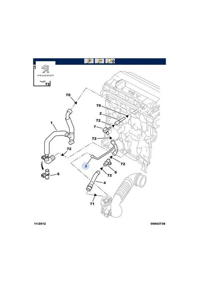Hortum Peugeot 1192.l8