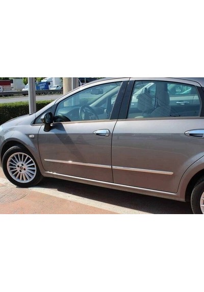 Fiat Linea Krom Yan Kapı Çıtası 4 Parça 2007-2018 Arası