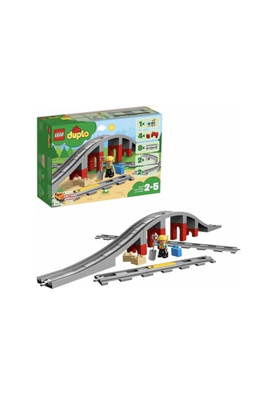Lego 10872 Duplo Tren Köprüsü Ve Rayları - Teşhir