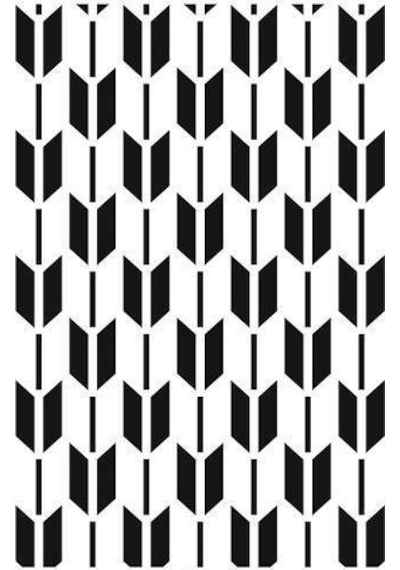 Ardışık Desen Stencil Şablon 21X30 R-055
