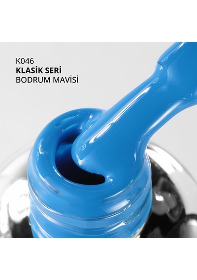 Kalıcı Oje K046, Okyanus Mavisi, 10 Ml