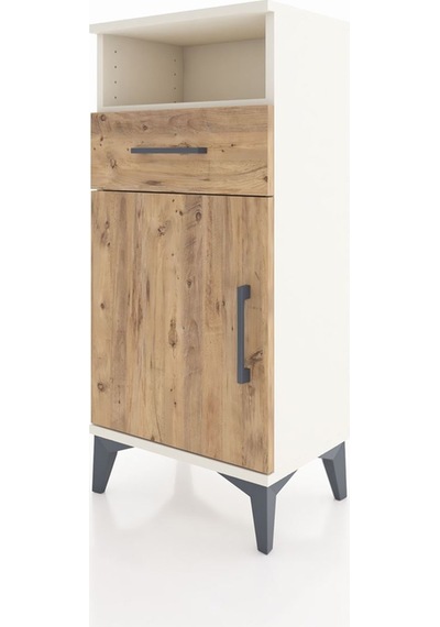 Arges Komodin 2 Raflı Tek Çekmeceli Tek Kapaklı 44x30x96 Aytaşı-çam Aytası Arges Komodin 2 Raflı Tek Çekmeceli Tek Kapaklı 44x30x96 Aytaşı-çam Aytası