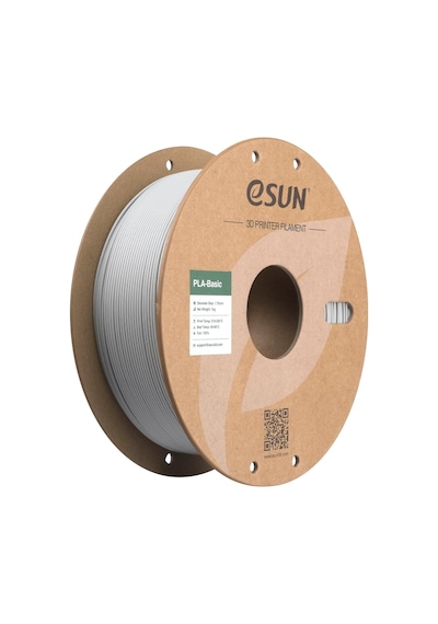 Esun Beton Gri Pla Basic Filament 1.75mm 1kg
