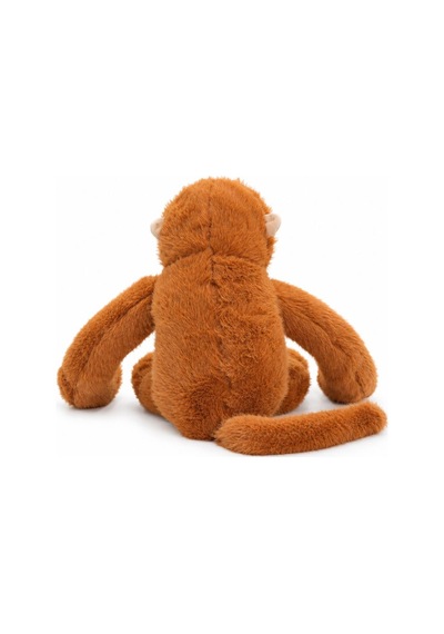 Kahverengi Peluş Maymun 50 Cm Çok Renkli