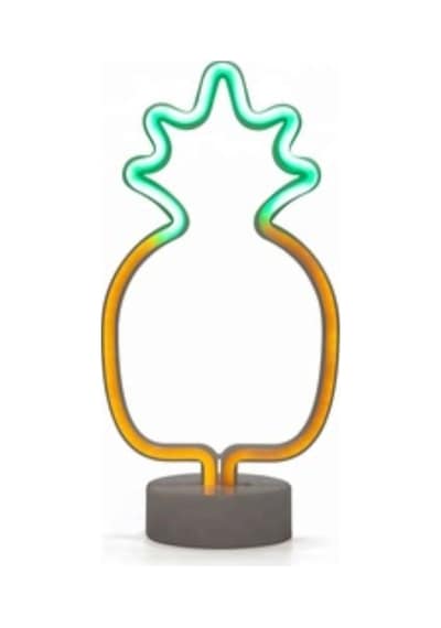 Buffer Dekoratif Ananaslı Neon Led Masa Ve Gece Lambası Hediyelik Lamba Diğer