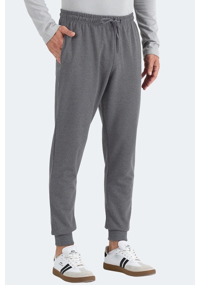 Slazenger Mamun Erkek Koyu Gri Eşofman Altı Koyu Gri