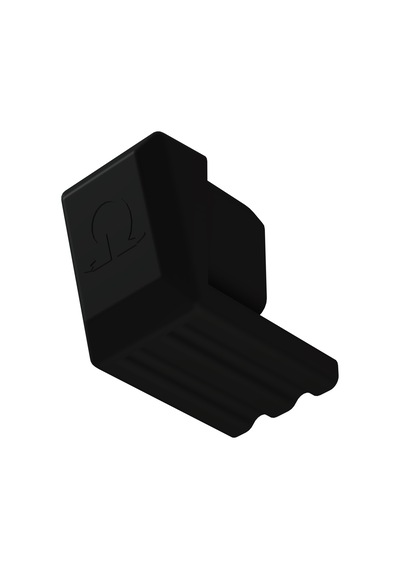 Cateksss 25x25 Mm Yan Izgara Pabuç 1.2 Siyah - 20 Li Paket