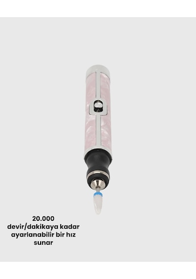 Elektrikli Tırnak Törpüsü Ayarlanabilir Hızlı Manikür Pedikür Cihazı 58451002