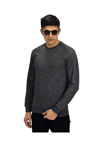 Erkek Spor Sıfır Yaka Sweatshirt R2264 Bgl-st03186 001
