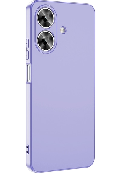 Noktaks - Realme Uyumlu Realme Note 60 - Kılıf İçi Kadife Koruyucu Mara Lansman Kapak - Lila T35588 Lila