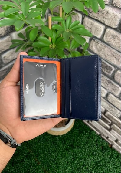 Guard Lacivert Nappa Hakii Deri Kartlık Erkek / Kadın P1169 Lacivert