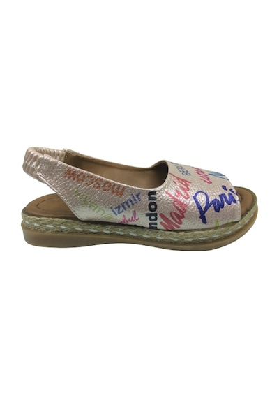 Ortopedikal 1506 (Plm) Kız Çocuk Sandalet Ayakkabı Baskılı (496503989) Pudra
