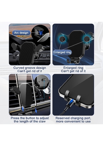 Ergonomik 360 Derece Dönebilen Telefon Tutacağı / Syte185