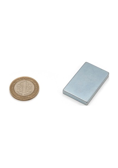 40X25X5 Mm Neodyum Mıknatıs - Dikdörtgen
