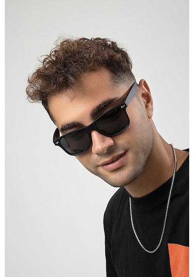 Xed Wayfarer Siyah Erkek Güneş Gözlüğü