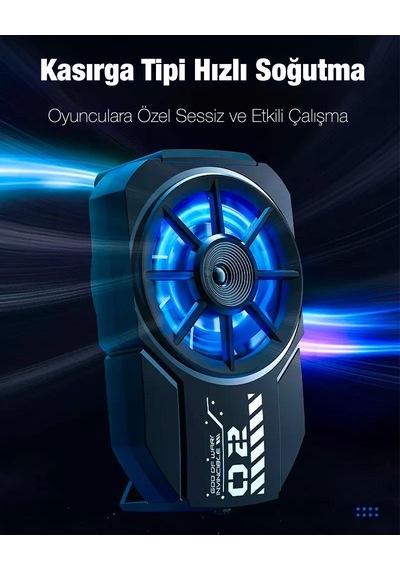 Zhltools Fl-a2 Hava Soğutmalı Cep Telefon Soğutma Fanı Radyatör Soğutucu
