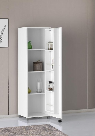 Buket Çok Amaçlı Kiler Erzak Dolabı 45x42x160cm Kurulu 001