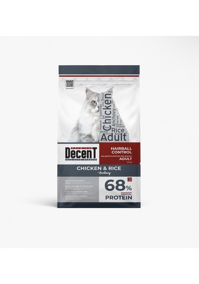 Decent Tavuklu Yetişkin Kedi Maması 1.5 Kg