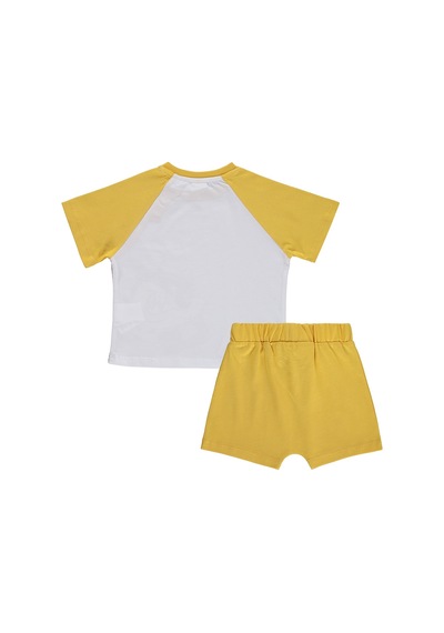 Civil Baby Taz Baskılı 6-18 Ay Takım - Beyaz