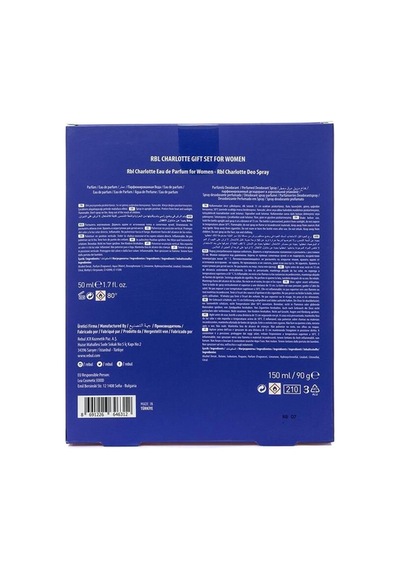 Rebul Rbl Charlotte 50 Ml Edp + Deodorant 150 Ml
