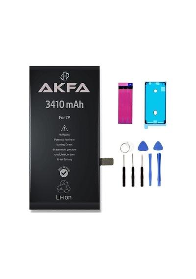Akfa Apple Uyumlu iPhone  7 Plus Telefon Batarya- 3410 Mah Tamir Seti Model:abjlnu26