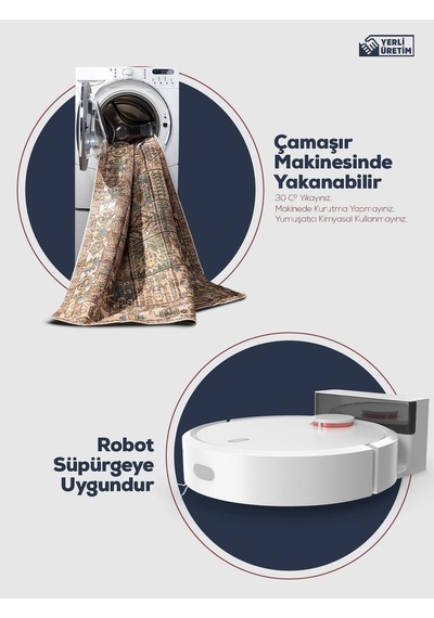 Seksek Oyun Halısı Yıkanabilir Kaymaz Taban Çocuk Odası 6296c 001