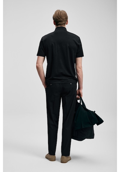 Lufian Erkek Hudson Smart Polo T-shirt 111040234 Siyah