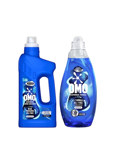 Omo Express Leke Çıkarıcı Beyazlar 1000ml Omo Express Fresh Ultra Beyaz Sıvı Çamaşır Deterjan 1480ml Diğer