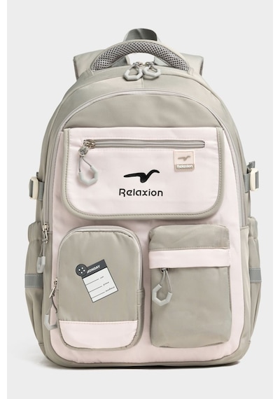 Relaxion Unisex Okul Sırt Gezi Kamp Günlük Öğrenci Sırt Okul Çantası 2469 Yeşil