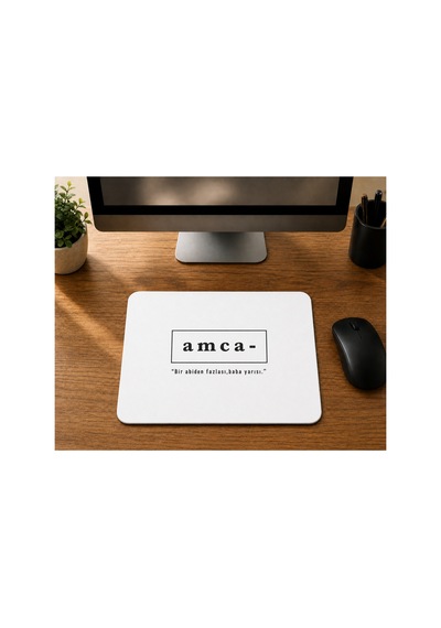Amca Baskılı Mousepad - Amcaya Hediye Bilgisayar Altlığı