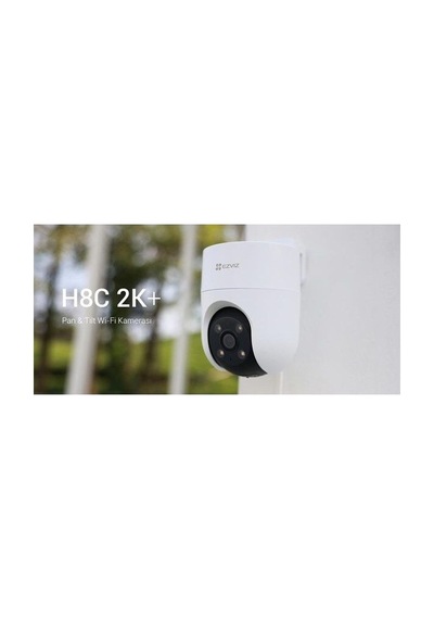 Ezvız 2mp Dome 4mm Wıfı Kablosuz Ip Kamera H8c