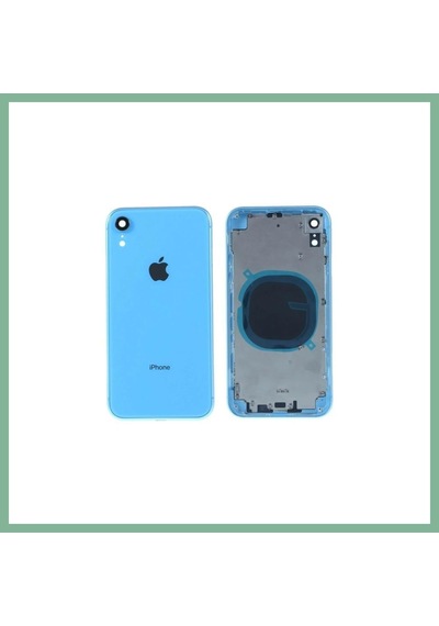 Bşkvirgo Iphone Xr A Kalite Boş Kasa Arka Kapak Mavi Bsk2026