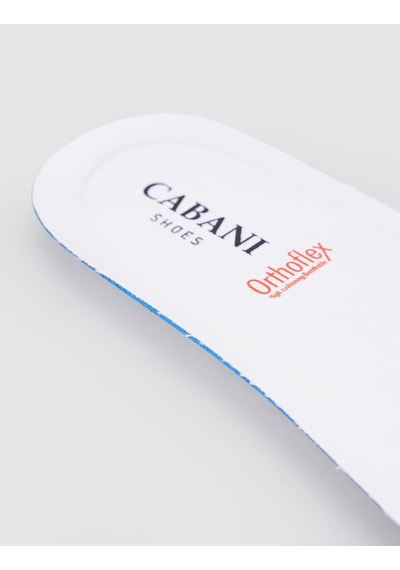 Cabani Orthoflex Cotton Kaplamalı Beyaz Erkek Tabanlık Beyaz