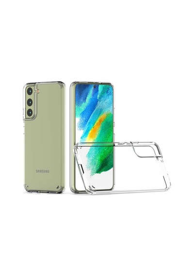 Samsung Galaxy S22 Plus Ile Uyumlu Kılıf Şeffaf Dayanıklı Sert Silikon Kapak Col90218-şeffaf